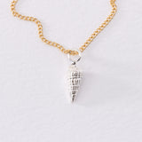 Spiral Shell Necklace