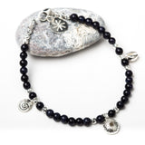 Salcombe Sea Shells on Semi Precious Stones Bracelet