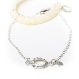 Salcombe Sea Shells on Fine Chain Bracelet