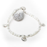 Salcombe Sea Shells on Semi Precious Stones Bracelet