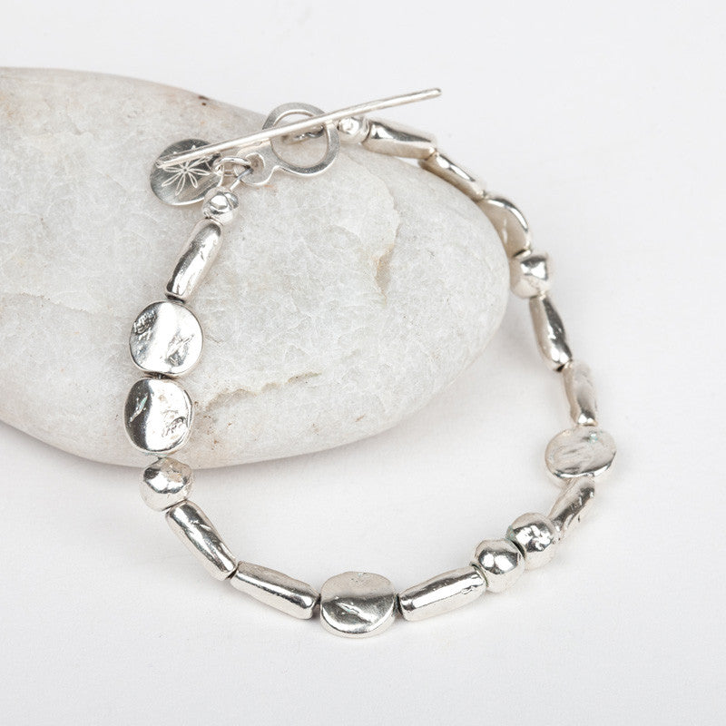 Pebble Bead Bracelet