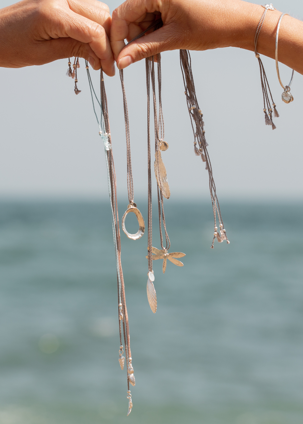 Handmade silver shell and animal jewellery from Helen Butler Designs inspired by the sea and South Hams coastline and rural countryside