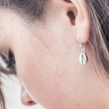Cowrie Shell Dangle Earrings
