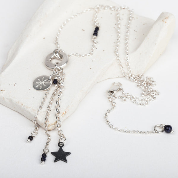 Shooting Star Tassel Necklace