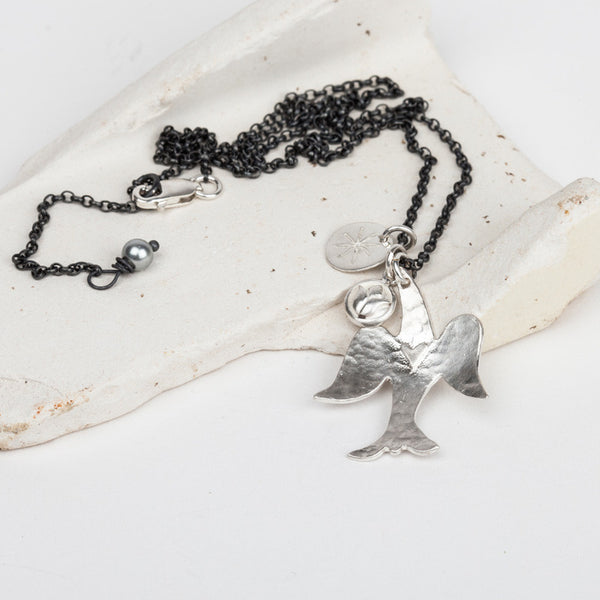 Dove Heart Necklace